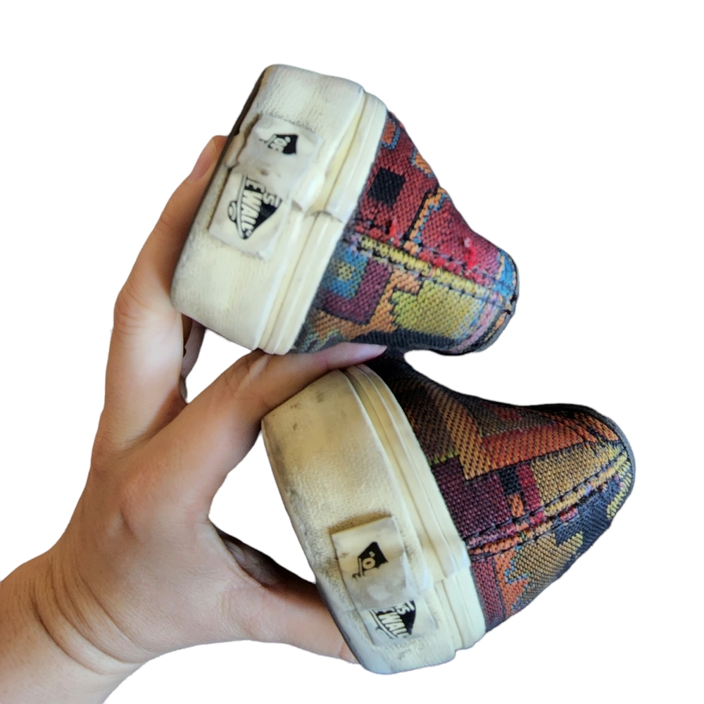 Vans Multicolor Patterned Sneakers - image 4